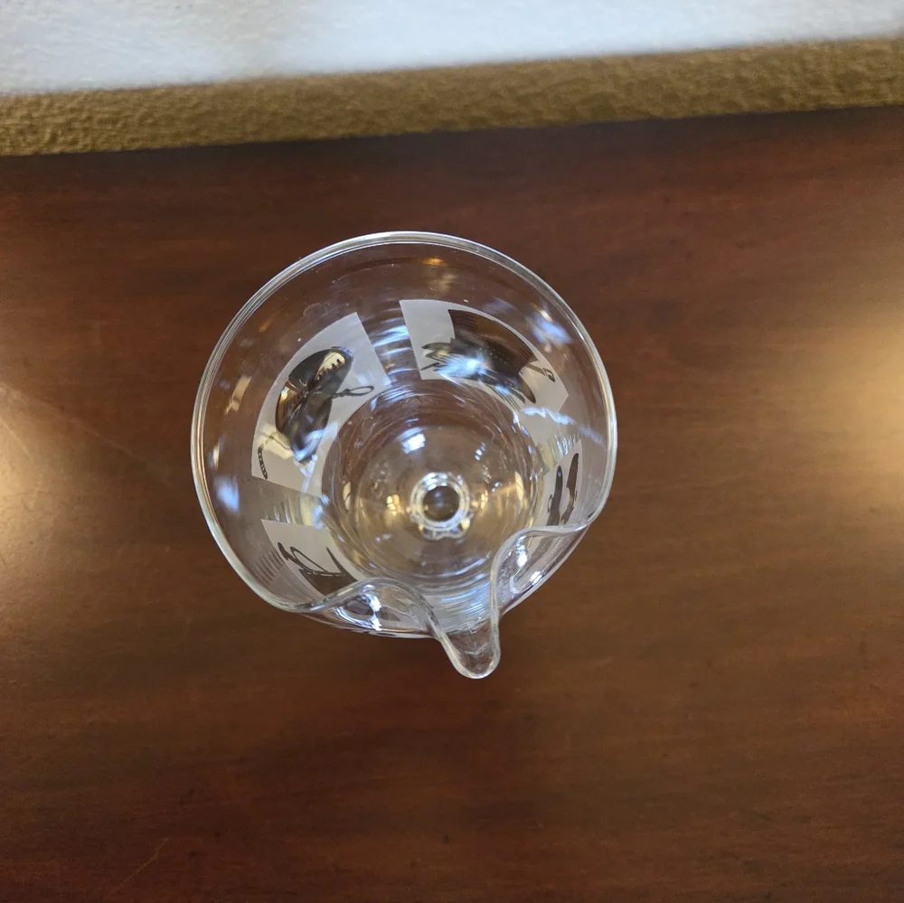 Vintage Libbey's Gentleman's Cocktail Pitcher